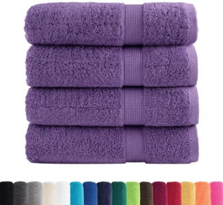 vidaXL Premium-Badetücher SOLUND 4 Stk. 100x150 cm 600 g/m² 137360