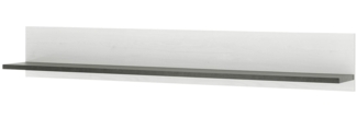 Wandboard Shilo / Sherwood , Holzwerkstoff , Weiß , 160 x 30 x 22 cm