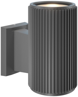 Maytoni Wandleuchte Rando, Grau, 1 flg, 60 W, 16 x 16 x 16 cm (LxBxH)