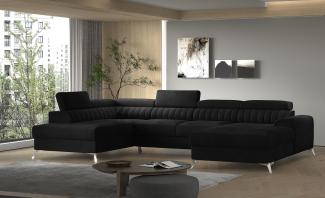 Wohnideebilder Lacante Schwarz Ecksofas & Eckcouches CO-LAC-LT-10LO