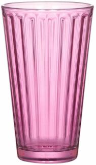 Ritzenhoff & Breker Longdrinkglas Lawe, Becher, Trinkglas, Glas, Berry, 400 ml