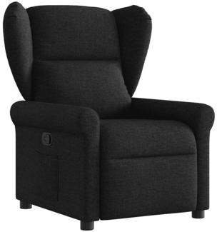 vidaXL Relaxsessel Schwarz Stoff 4015658