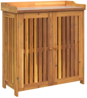 vidaXL Garten-Schrank mit Speicher mit Tür Braun 93 x 41.5 x 98cm 42001365