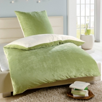 Malika Wendebettwäsche 200x200 + 2x 80x80 cm Cashmere Touch Bettwäsche, atmungsaktiv, Mikrofaser, 3 teilig, Für Allergiker geeignet, pflegeleicht, angenehm weicher Stoff