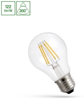 LED E27 9W 230V AC Warmweiß FILAMENT COG 1100 Lumen 300°