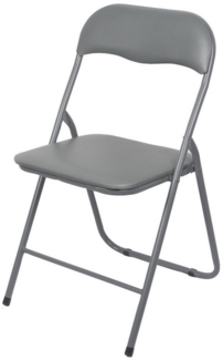 Urban Living Klappstuhl Beistellstuhl "PRAKTIK" Gästestuhl klappbarer Stuhl, gepolsterter Sitz und Rückenlehne