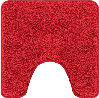 vidaXL Badematte Rot 50 x 50 cm Polypropylen 4019818