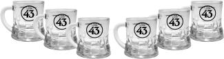 Licor 43 Cuarenta y Tres Gläser-Set - 6x Shotgläser 2cl Likör Liquor 43er