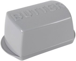 Butterdose Butterglocke Butterbehälter Butterschale Vorratsdose Aufbewahrungsbox, 17,5 x 9,5 x 7,7 cm