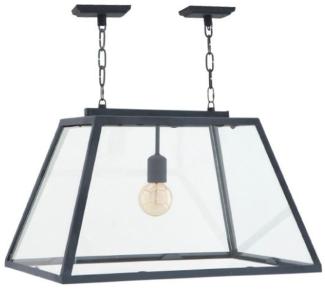 Casa Padrino Luxus Leuchte - Luxus Hängeleuchte Zink 60 x 42 x H 36 cm