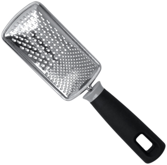 Metaltex 239011000 Mini Reibe - MAXIMO - mit Soft-Touch Griff / Reiben