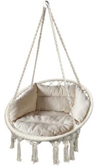 Hängesessel Kissen Hängekorb Hängestuhl Hängeschaukel Hängematte Schwebesessel Natur
