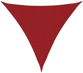 vidaXL Sonnensegel Oxford-Gewebe Dreieckig 4,5x4,5x4,5 m Rot 135673