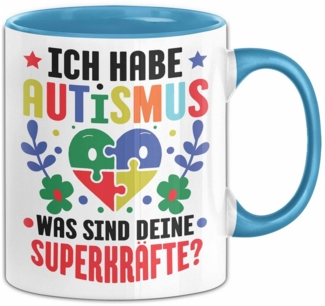 Trendation Tasse Autismus Tasse Geschenk Autist Geschenkidee Ich Habe Autismus Was Sind