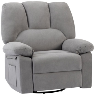 HOMYEDAMIC Relaxsessel Big-Sofa Massagesessel Drehbarer Loungesessel Wohnzimmer Relaxsessel