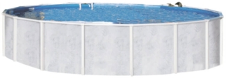 Interline Summer Schwimmbad Pool u. Schwimmbecken Diana | Blau | 360x360x132 cm | Basic Set