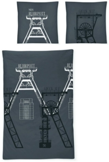 Bettwäsche RUHRPOTT Satin - 135x200 cm
