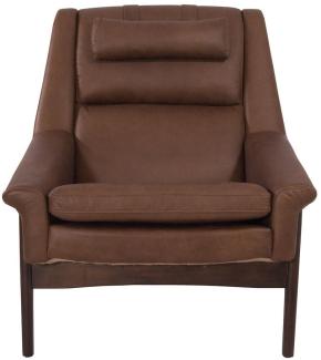 Freischwinger-Sessel Seacroft Chocolate-Brown