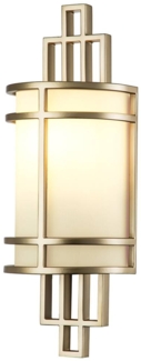 Elstead Fusion 1 Light Wandleuchte 1-flammig messing natur lackiert E27