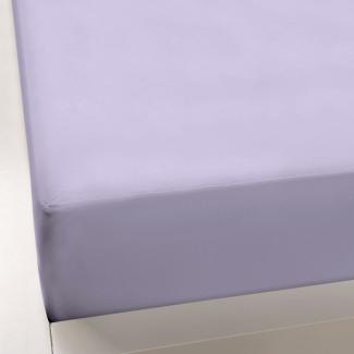 Formesse Jersey Spannbetttuch Bella Gracia Restposten|120x200 - 130x220 cm| flieder