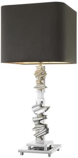 EICHHOLTZ Tischleuchte Abruzzo Nickel Hochglanz