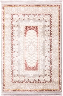 Morgenland Orientalischer Webteppich - Banoo - rechteckig - 225x150 - Hellbeige