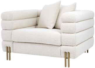 EICHHOLTZ Sessel York Bouclé cream