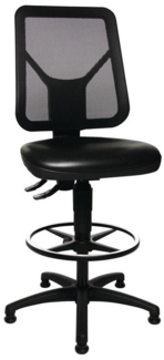 Topstar Arbeitsdrehstuhl ´TEC 80 PK Counter´, schwarz