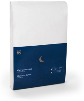 Matratzenschutzbezug für Allergiker, Topper Bezug Blumtal, Milbenbezug, Encasing, atmungsaktiv und wasserdicht