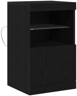 vidaXL Sideboard Schwarze Eiche 41 x 37 x 67 cm Holzwerkstoff 863038