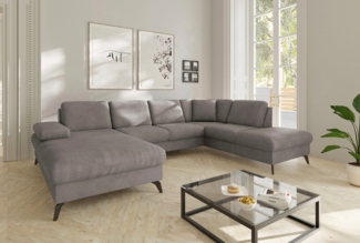 sit&more Wohnlandschaft Morris Jubi U-Form, B: 300 cm, mit Armteilfunktion & 1 Zierkissen, optional Bettfunktion