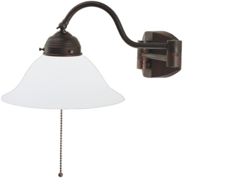 Wandleuchte A64-22ops Antikes Finish