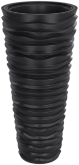 vidaXL Pflanzkübel mit herausnehmbaren Einsatz Anthrazit 18/45 L PP 364690