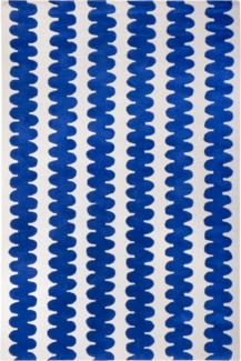 Morgenland Wollteppich - MoroccanMirage - rechteckig - 170 x 120 - Blau