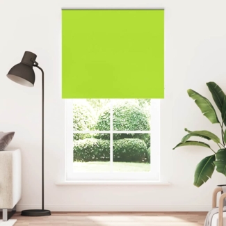 vidaXL Verdunkelungsrollo Grün 135x210cm Stoffbreite 131,6cm Polyester 4011317