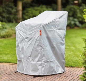 Siena Garden AquaShield Stapelstühle - hellgrau, Polyester (D41164)