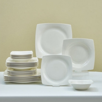 Karaca Frühstücks-Geschirrset, 6 Personen, Bone China
