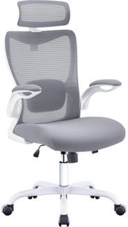 ACMELIFE Bürostuhl Ergonomisch Armlehnen Verstellbar Lendenstütze Stuhl