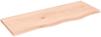 vidaXL Waschtischplatte 80x30x2 cm Massivholz Unbehandelt 3156017
