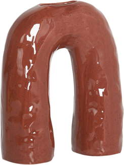 Blumenvase PERCH Steinzeug 29 cm Braun