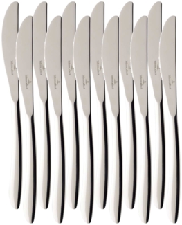 Villeroy & Boch SoftWave Tafelmesser 23,7 cm 12er Set