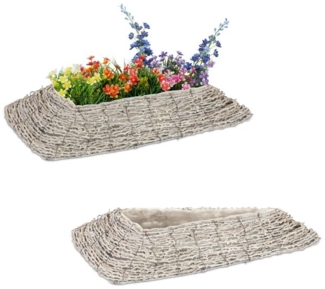Dreieckiger Blumentopf im 2er Set 10042574