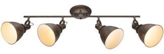Deckenleuchte E14 Wohnzimmer Deckenlampe Deckenstrahler 4 Flammig 54647-4