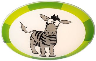 Wandleuchte für Kinder mit einem Zebra Motiv