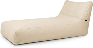 Sitzsack ‘Sunbed 90‘, Bezugstoff - Dunes, 100% Olefin, Sand, 80x180x100 cm cm.