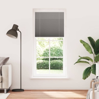 vidaXL Plissee Anthrazit 100x200 cm Stoffbreite 99,4 cm Polyester 4015109