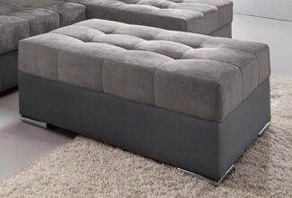 COLLECTION AB Polsterhocker Josy, B: 97 cm, individuell zu kombinieren, Federkern