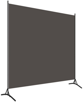 vidaXL Paravent Anthrazit 175x180 cm Stoff 320737