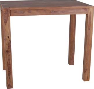 MiaMöbel Bartisch Thali 120x75cm Massivholz Teak Modern Indien Indisch