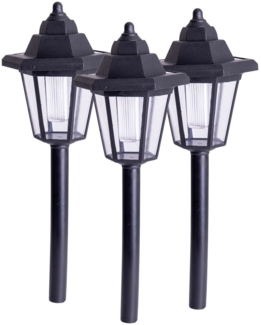 Solarleuchte Garten 3er Set Laterne Solarlampe Außen Außenleuchte Solar 5262703